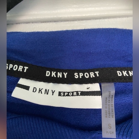 NWT DKNY New York Knicks Basketball Blue & Orange Hoodie Pullover w/Logo Small - Picture 7 of 10